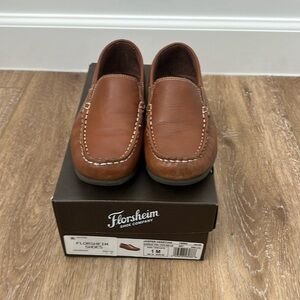 Florsheim jasper saddle tab brown size 1M